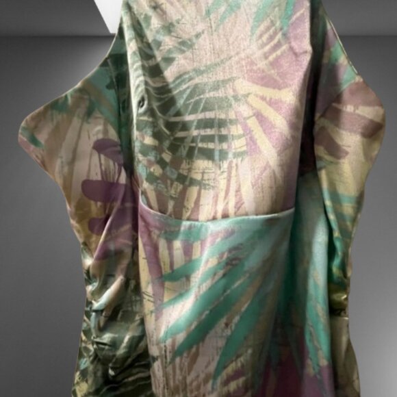 Maggy London Womens Floral Maxi Summer Halter Dress Size 6 - Picture 4 of 13